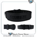 CEINTURE LOMBAIRE DE MUSCULATION EN CUIR