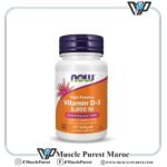 NOW Foods - Vitamin D3 5 000 IU – 120 softgels
