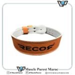 Recor-Ceinture de musculation en cuir marron