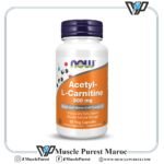 NOW Foods – Acétyl‑L‑Carnitine 500 mg (50 gélules végétales)