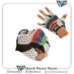 Gants de Gym Cuir Multicolore Pakka Sport – Confort & Protection