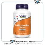 NOW Foods L-Glutamine 500mg –Récupération & Immunité